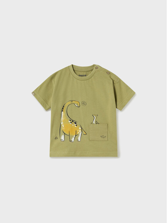 Mayoral Mayoral T-Shirt 1027 Grün Regular Fit