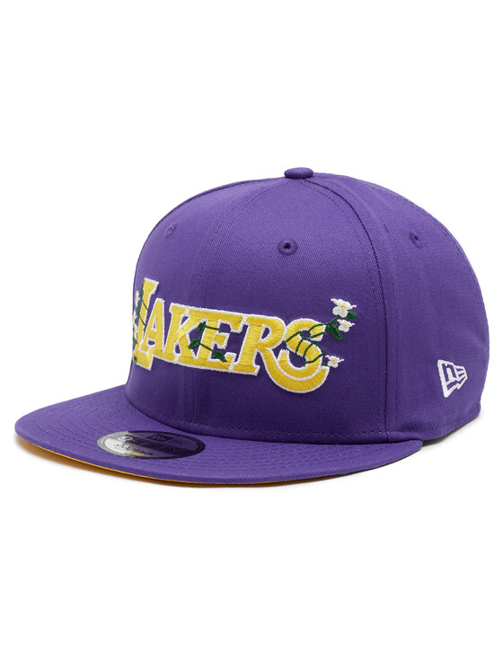 New Era New Era Шапка с козирка LA Lakers Flower Wordmark 60358100 Виолетов