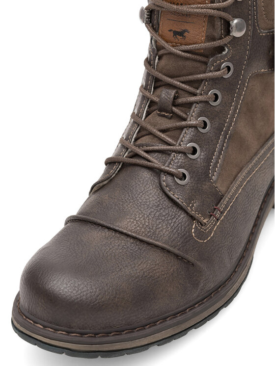 Mustang Mustang Schnürschuhe 4157-605 Braun