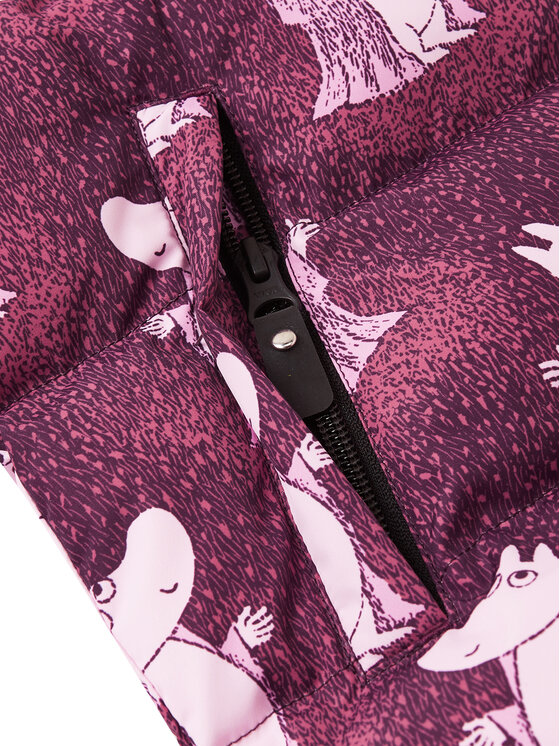 Reima Reima Žieminė striukė Moomin Lykta 5100013B Violetinė Regular Fit