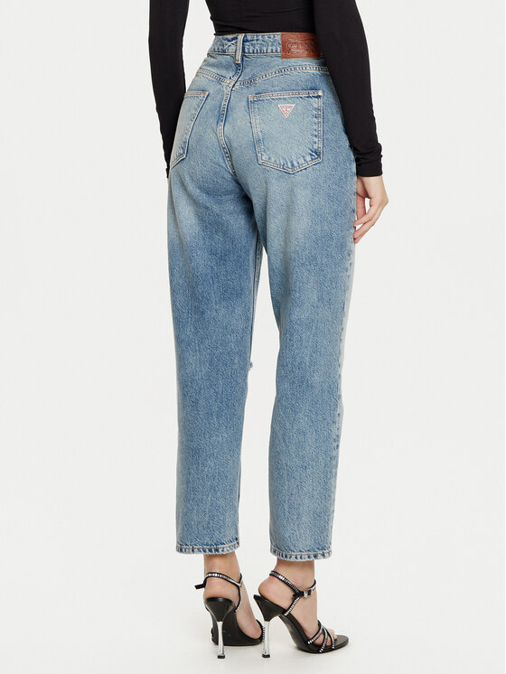 Guess Guess Jeansy W5RA21 D5LR2 Niebieski Straight Leg