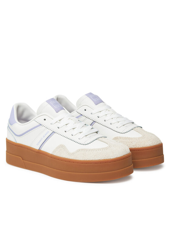 Tommy Jeans Tommy Jeans Снікерcи The Greenwich Flatform EN0EN02807 Écru