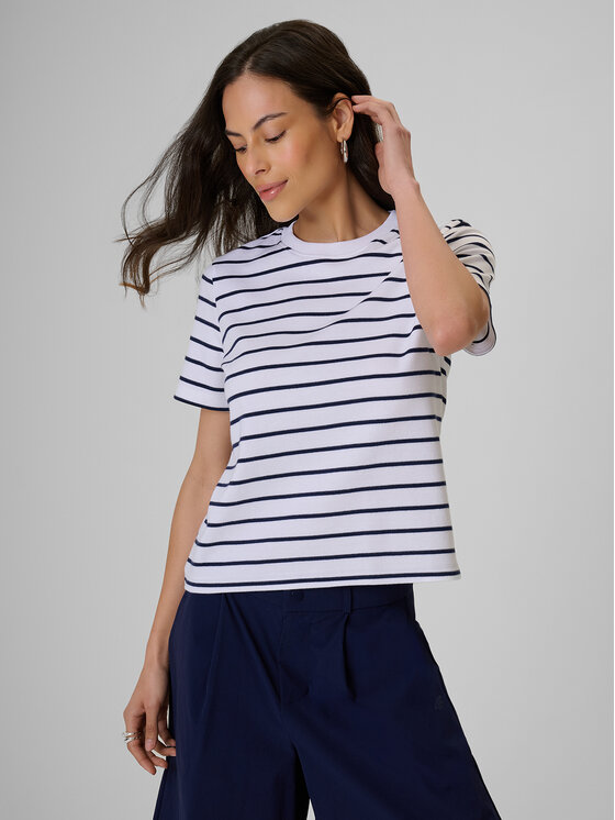 4F 4F T-Shirt OCEANS KEEPERS Biały Relaxed Fit