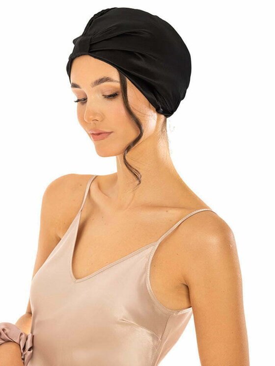 Cat&Cat Cat&Cat Jedwabny turban wiązany maxi comfort Turban na vlasy