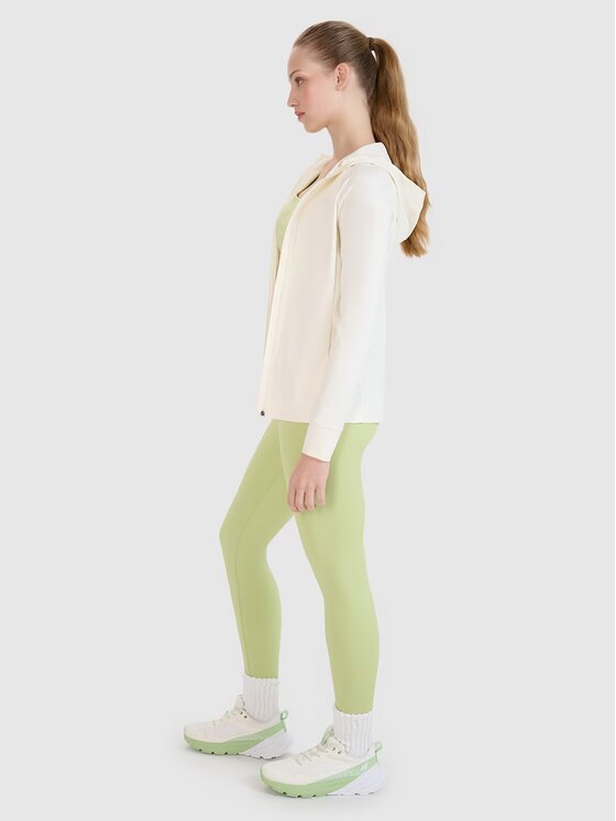 4F 4F Felpa tecnica 4FRSS25TFSWF467-62S Bianco Regular Fit
