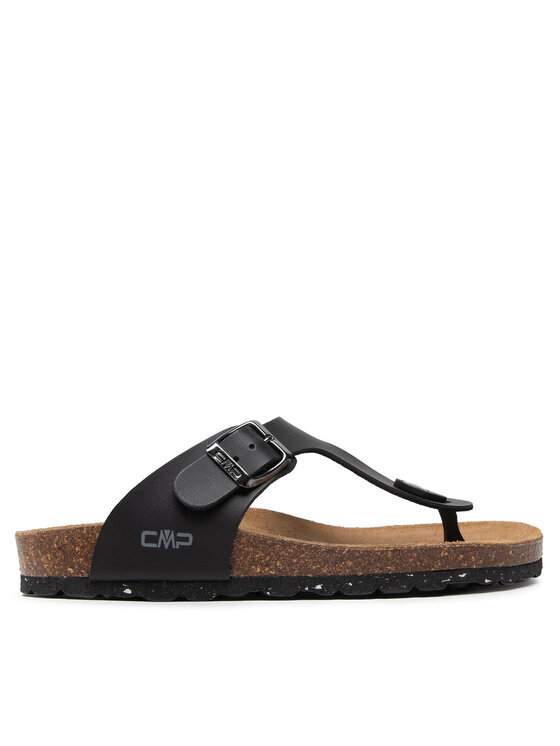 CMP CMP Šlepetės per pirštą Eco Mymosa Wmn Flip FLop 3Q91036 Juoda