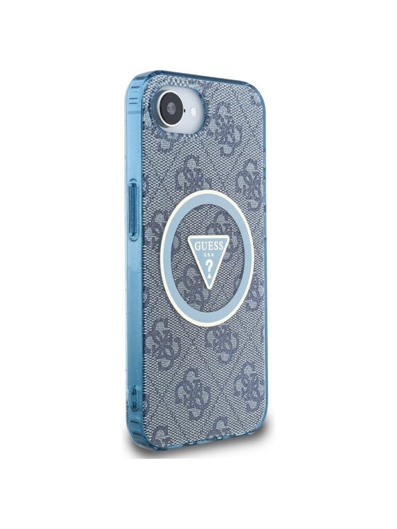 Guess Guess Etui na telefon Apple iPhone 16e Niebieski