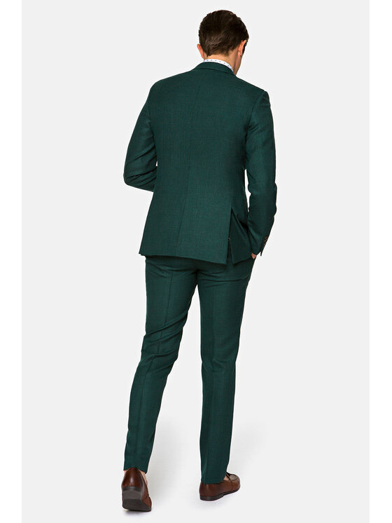 Lancerto Lancerto Garnitur Lugano Zielony Regular Fit