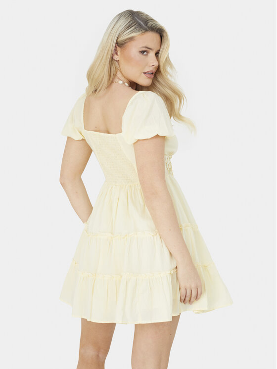 Brave Soul Brave Soul Vasaras kleita LDRW-654BELINDAL Dzeltens Straight Fit