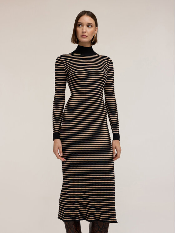 Motivi Motivi Abito da sera 7616W001526N0Z3 Nero Slim Fit