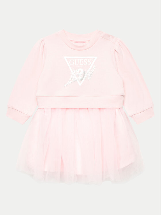 Guess Guess Hétköznapi ruha A4YK03 KB8R0 Rózsaszín Regular Fit