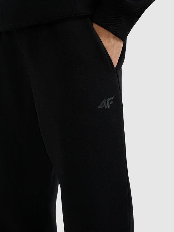 4F 4F Spodnie dresowe NOS Czarny Regular Fit