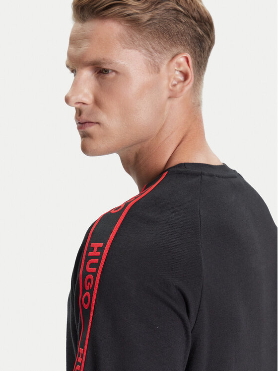 HUGO HUGO Mikina Liam 50540909 Černá Regular Fit