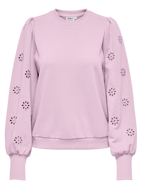 ONLY ONLY Bluza Femme 15315687 Różowy Regular Fit