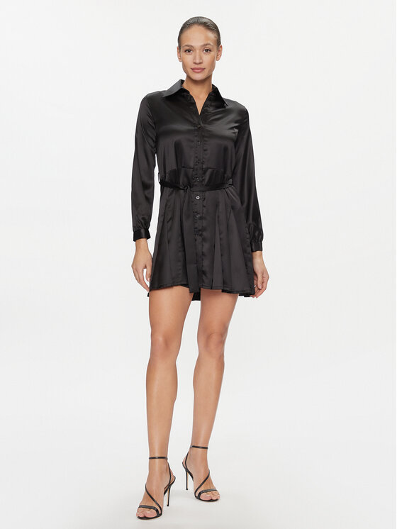 Liu Jo Liu Jo Marškinių tipo suknelė MF3401 T3450 Juoda Regular Fit