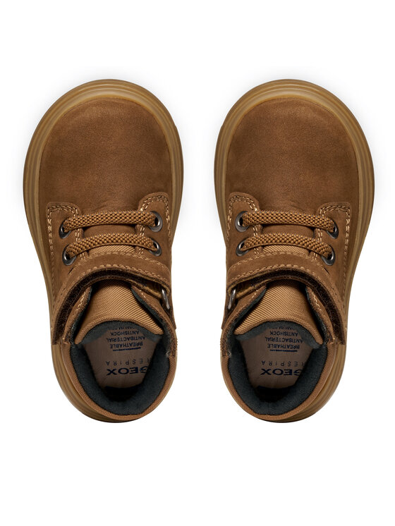 Geox Geox Schnürstiefeletten B Kiddartah B4662B 032FU C6777 M Braun