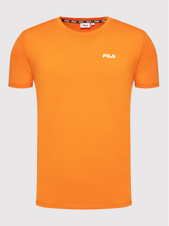 Fila T shirt Nam 689137 Arancione Regular Fit