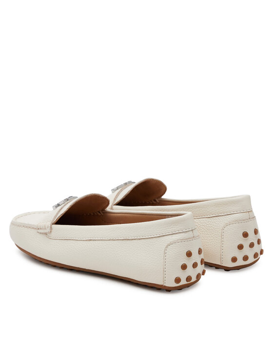 LAUREN RALPH LAUREN LAUREN RALPH LAUREN Mokasíny Barnsbury  802942768012 Bílá