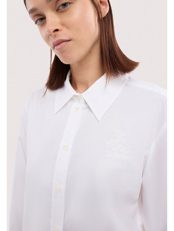 Trussardi Trussardi Camicia 5188A000699N001 Bianco Regular Fit