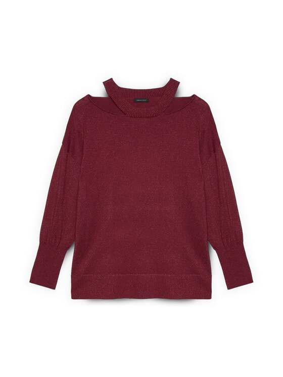 Fiorella Rubino Fiorella Rubino Maglione M012L008260N036 Bordeaux Regular Fit