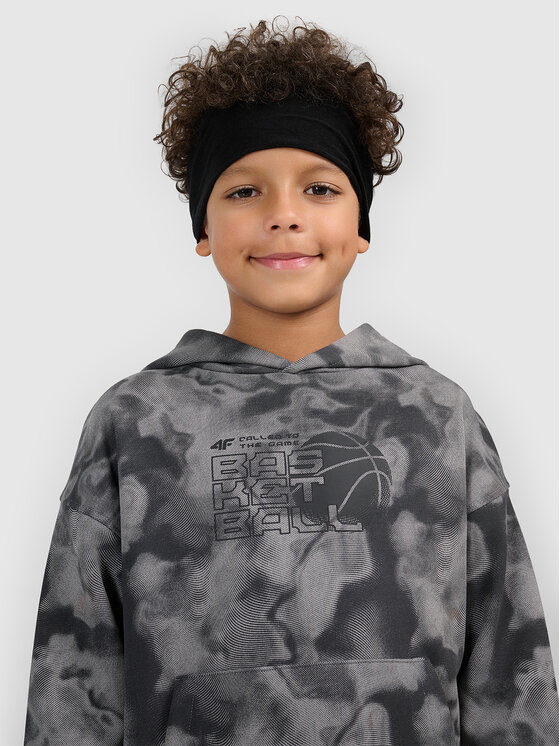 4F 4F Bluza THE GYM POWER Szary Loose Fit