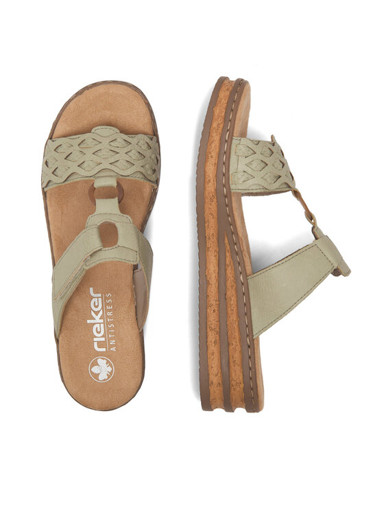 Rieker Rieker Ciabatte 629K9-52 Verde