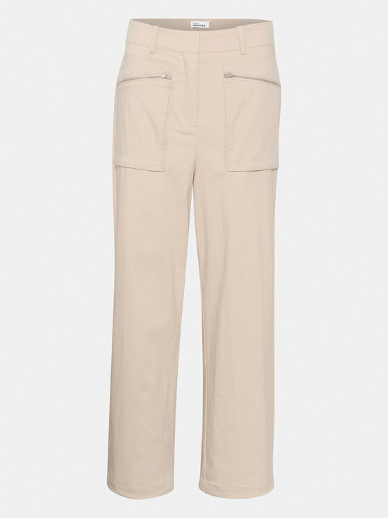 Karen by Simonsen Karen by Simonsen Hlače Maddie 10104748 Bež Relaxed Fit