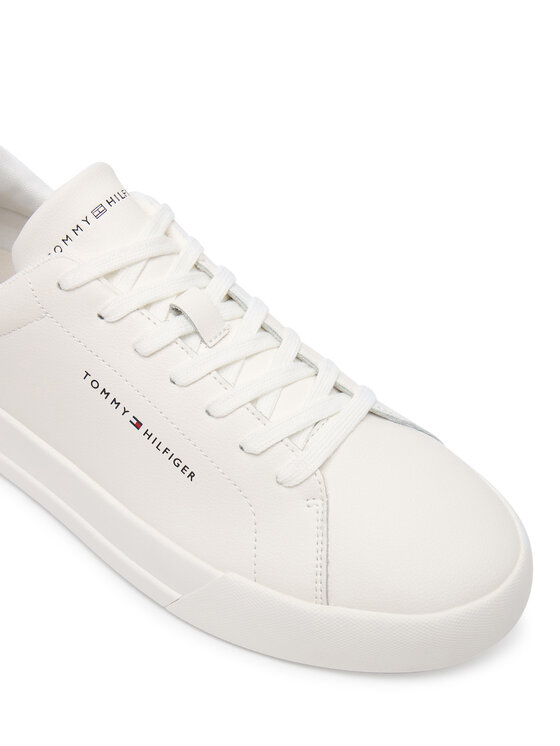 Tommy Hilfiger Tommy Hilfiger Tossud Th Court Lth Detail Ess FM0FM05367 Valge