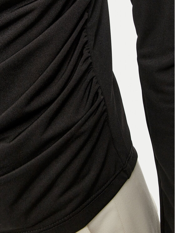 ACCESS FASHION ACCESS FASHION Bluza 44-2035-310 Črna Slim Fit