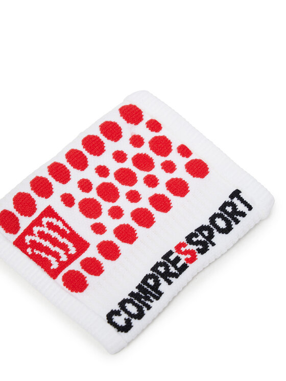 Compressport Compressport Csuklópánt Sweatbands 3D.Dots WSTV2 Fehér