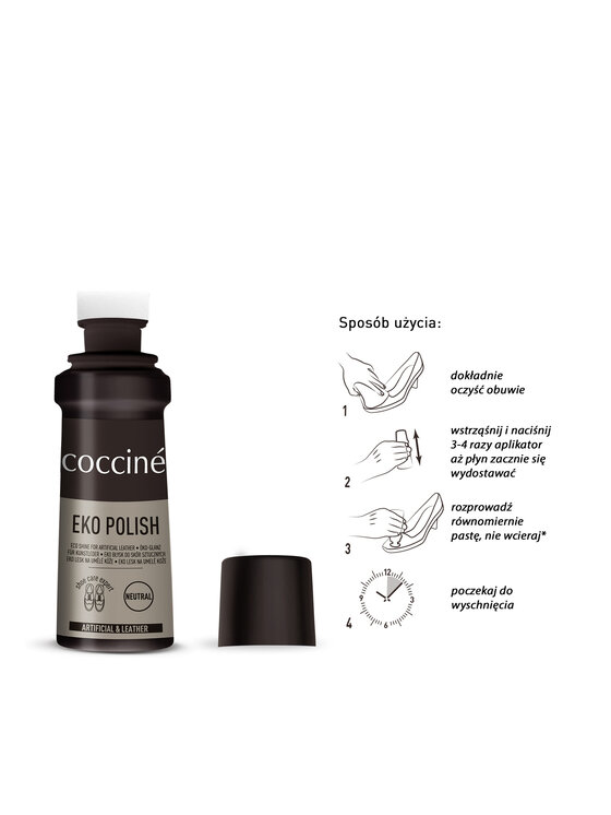 Coccine Coccine Leštidlo Eko Polish 55/34/75/02/A/v5 Černá