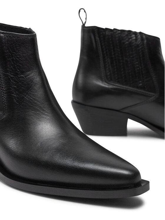 KARL LAGERFELD KARL LAGERFELD Botki KL33244 Czarny