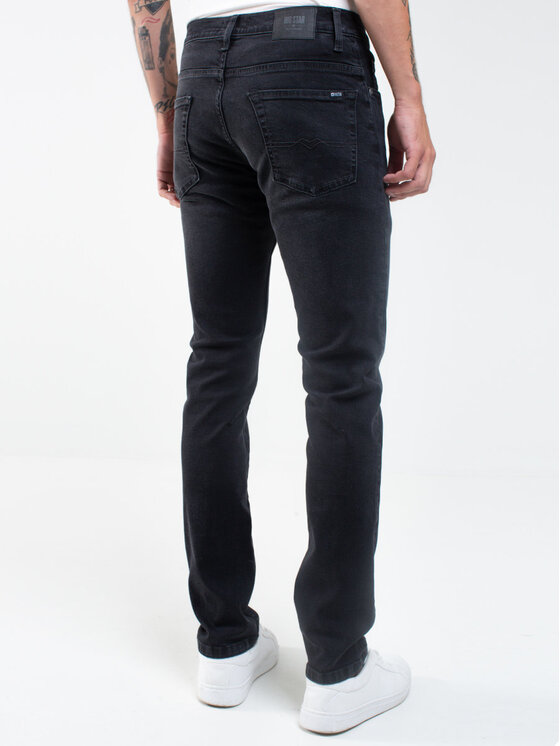 BIG STAR BIG STAR Jeansy NADER_917_190 Czarny Skinny Fit
