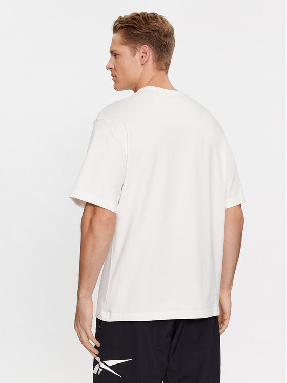 Reebok Reebok T-särk Archive Essentials IM1525 Valge Regular Fit