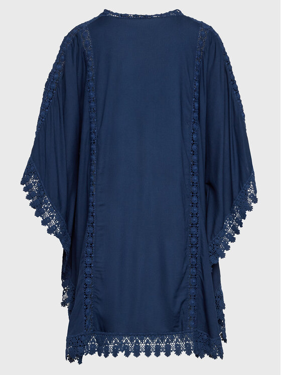 Melissa Odabash Melissa Odabash Poncho Cindy Dunkelblau