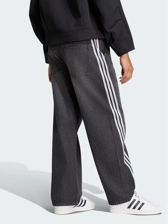 adidas adidas Jeansy 171257 Czarny Loose Fit