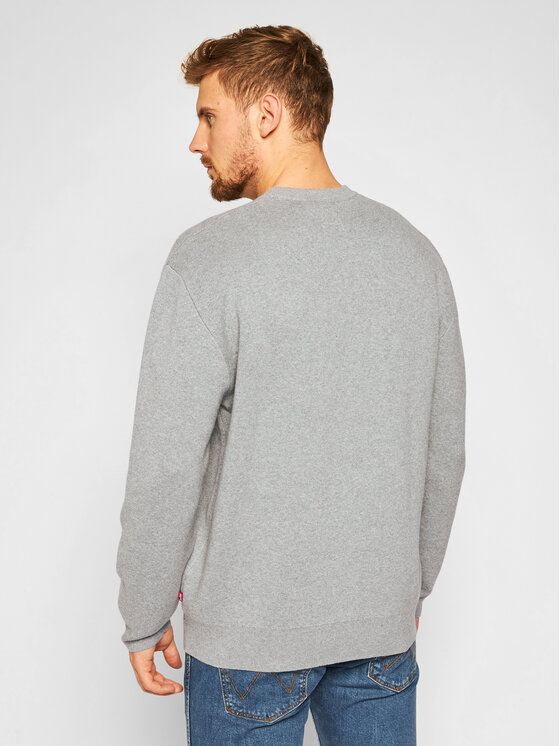 Maglione Felpa 73459-0000 Grigio Relaxed Fit