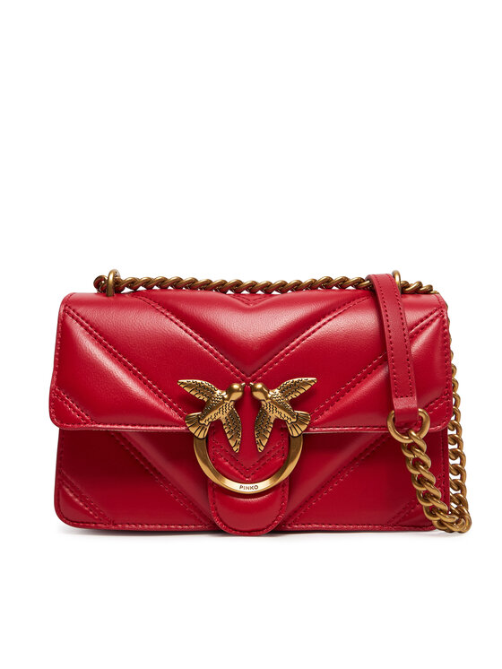 PINKO PINKO Käekott Love One Mini Light Cl 104550 A26Z Punane