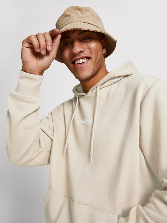 Felpa Elias 12195574 Beige Oversize