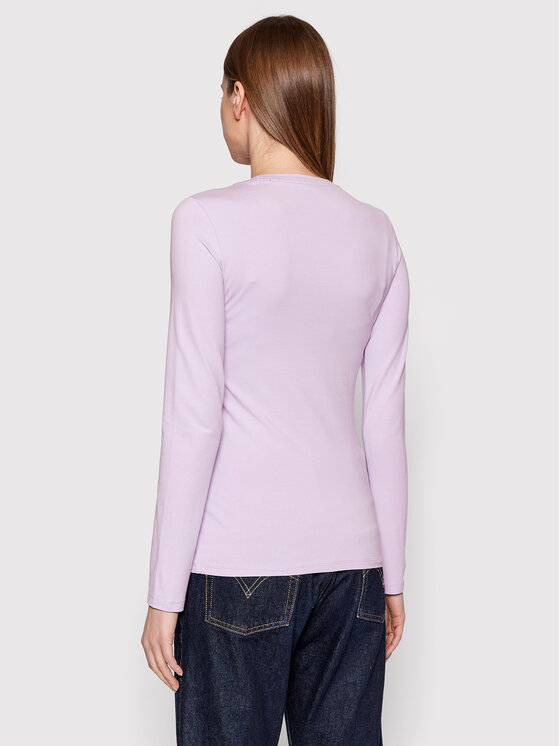 Blusa Icon W2GI01 J1300 Viola Slim Fit