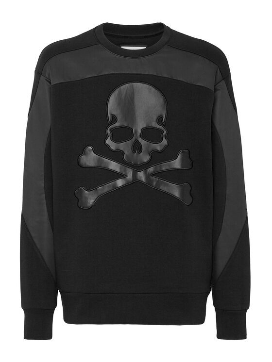PHILIPP PLEIN PHILIPP PLEIN Bluza 919 Czarny Regular Fit