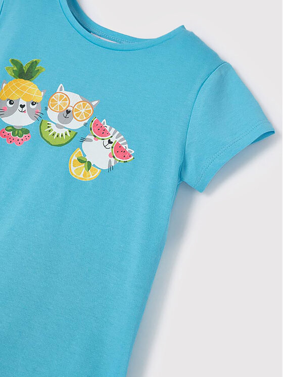 Completo T-shirt e leggings 3766 Multicolore