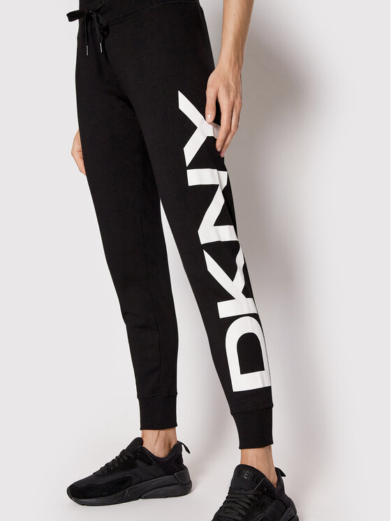 DKNY Sport DKNY Sport Melegítő alsó DP1P1947 Fekete Regular Fit