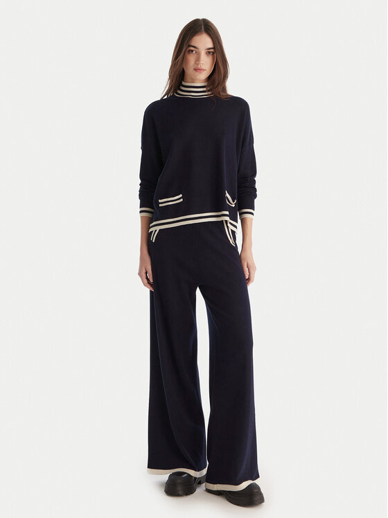 Gaudi Gaudi Golf 521BD53007 Granatowy Relaxed Fit