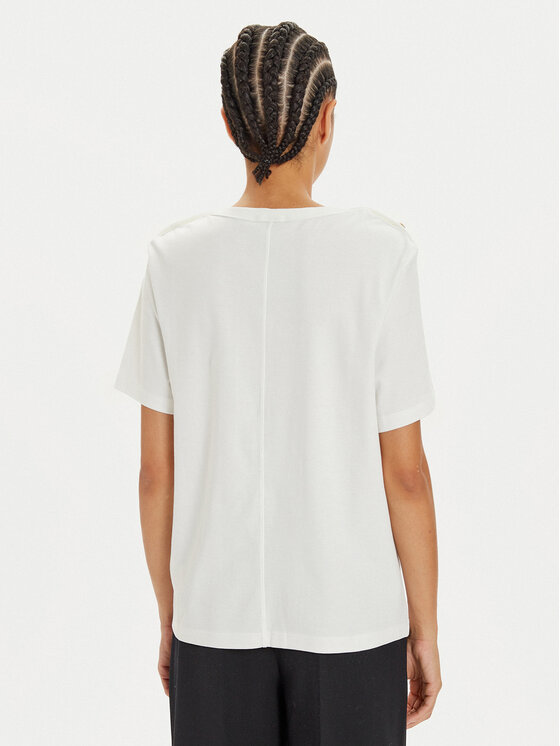 Tommy Hilfiger Tommy Hilfiger Blūze WW0WW42907 Balts Regular Fit