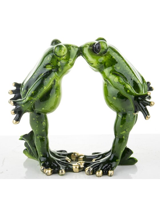 MIAhome MIAhome Figurka żabki KISS ME Zielony