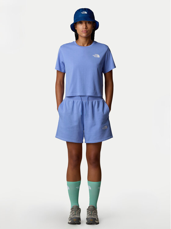 The North Face The North Face T-särk Simple Dome NF0A87U4 Sinine Loose Fit