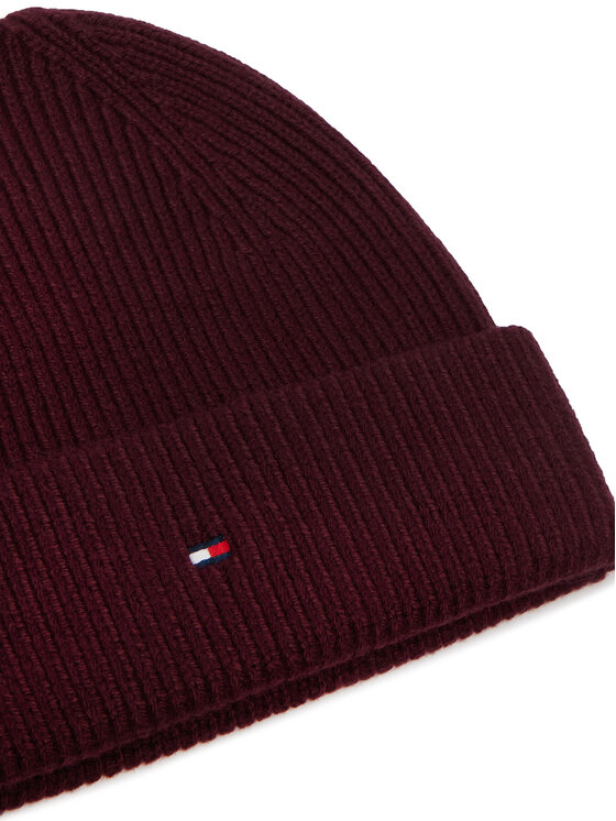 Tommy Hilfiger Tommy Hilfiger Комплект шал и шапка AW0AW19136 Бордо