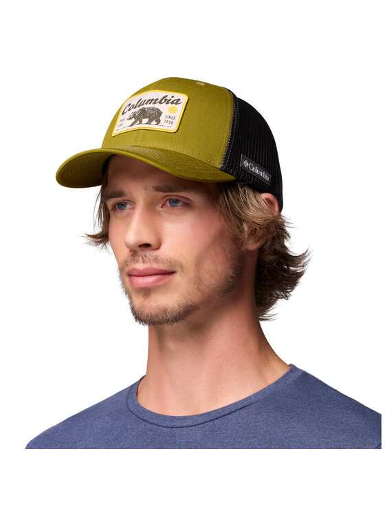 Columbia Columbia Cappellino Mesh Snap Back Hat Verde