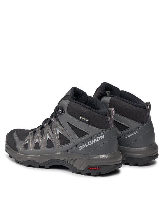 Salomon Salomon Matkajalatsid X Braze Mid GORE-TEX L47181200 Must